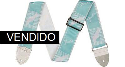 Fender Monogrammed Strap Daphne Blue